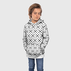 Толстовка-худи детская Кости, цвет: 3D-белый — фото 2