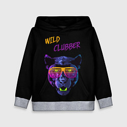 Толстовка-худи детская Wild Clubber, цвет: 3D-меланж