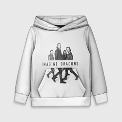 Толстовка-худи детская Imagine Dragons: White, цвет: 3D-белый