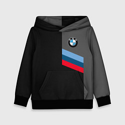 Толстовка-худи детская BMW БМВ, цвет: 3D-черный