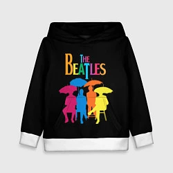 Толстовка-худи детская The Beatles: Colour Rain, цвет: 3D-белый