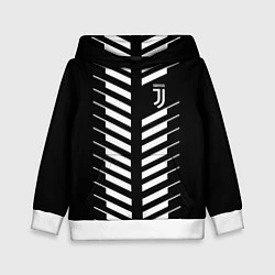 Толстовка-худи детская FC Juventus: Creative, цвет: 3D-белый