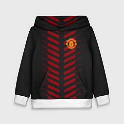 Толстовка-худи детская FC Manchester United: Creative, цвет: 3D-белый