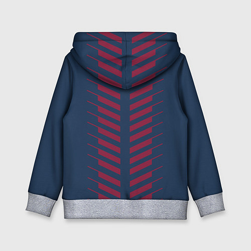 Детская толстовка FC PSG: Creative / 3D-Меланж – фото 2