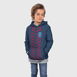 Толстовка-худи детская FC PSG: Creative, цвет: 3D-меланж — фото 2