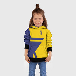Толстовка-худи детская FC Juventus: Star, цвет: 3D-черный — фото 2