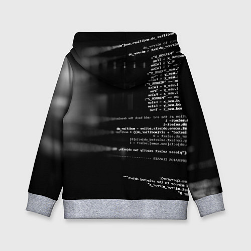 Детская толстовка Watch Dogs: Hacker / 3D-Меланж – фото 2