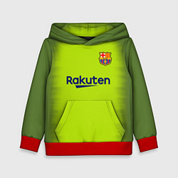 Толстовка-худи детская FC Barcelona: Home 18/19, цвет: 3D-красный