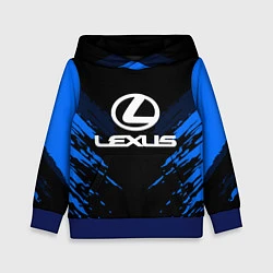 Толстовка-худи детская Lexus: Blue Anger, цвет: 3D-синий