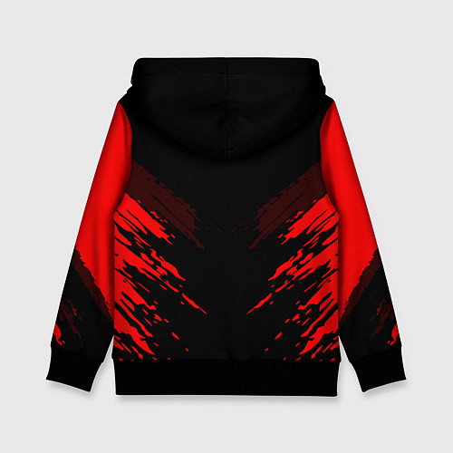 Детская толстовка Lexus: Red Anger / 3D-Черный – фото 2