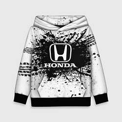 Толстовка-худи детская Honda: Black Spray, цвет: 3D-черный