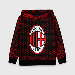 Толстовка-худи детская AC Milan 1899, цвет: 3D-черный
