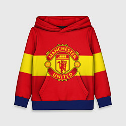 Толстовка-худи детская FC Man United: Red Style, цвет: 3D-синий