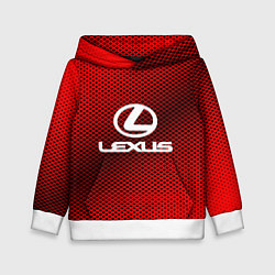 Детская толстовка Lexus: Red Carbon