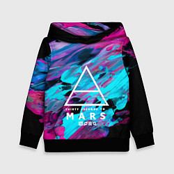 Толстовка-худи детская 30 STM: Neon Colours, цвет: 3D-черный