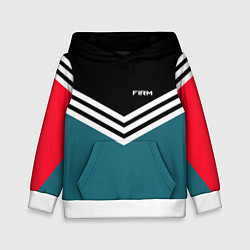 Толстовка-худи детская Firm 90s: Arrows Style, цвет: 3D-белый