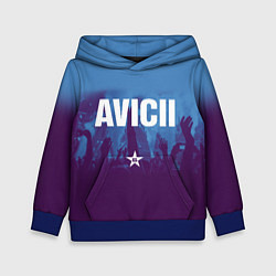 Толстовка-худи детская Avicii Star, цвет: 3D-синий