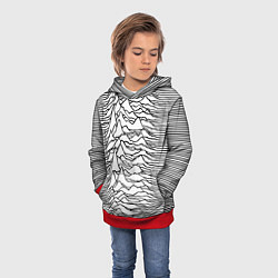 Толстовка-худи детская White Pleasures, цвет: 3D-красный — фото 2