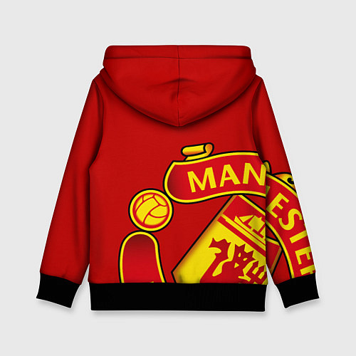 Детская толстовка FC Man United: Red Exclusive / 3D-Черный – фото 2