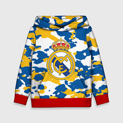 Толстовка-худи детская Real Madrid: Camo, цвет: 3D-красный