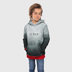 Толстовка-худи детская The Rain, цвет: 3D-красный — фото 2