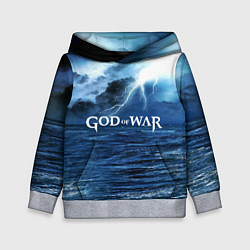 Толстовка-худи детская God of War: Sea ​​rage, цвет: 3D-меланж