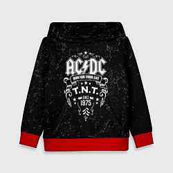 Толстовка-худи детская AC/DC: Run For Your Life, цвет: 3D-красный