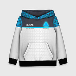 Толстовка-худи детская Detroit: RK900, цвет: 3D-черный
