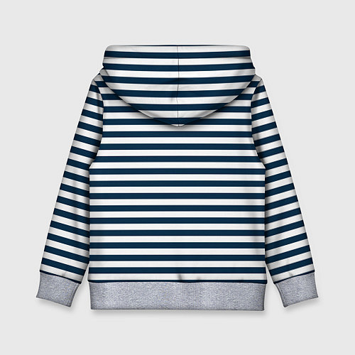 Детская толстовка Якорь ВМФ / 3D-Меланж – фото 2