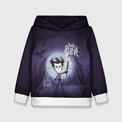 Толстовка-худи детская Don't Starve, цвет: 3D-белый