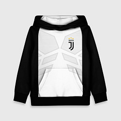 Толстовка-худи детская JUVENTUS SPORT, цвет: 3D-черный