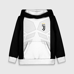 Толстовка-худи детская JUVENTUS SPORT, цвет: 3D-белый