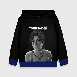 Толстовка-худи детская Rise if The Tomb Raider, цвет: 3D-синий