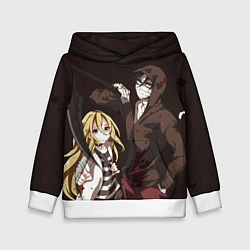 Толстовка-худи детская Angels of Death, цвет: 3D-белый