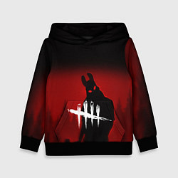 Толстовка-худи детская Dead by Daylight, цвет: 3D-черный