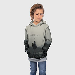 Толстовка-худи детская Death Stranding, цвет: 3D-меланж — фото 2