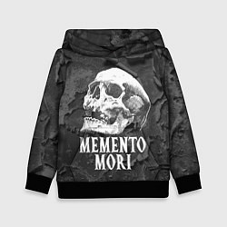 Толстовка-худи детская Memento Mori, цвет: 3D-черный