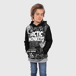 Толстовка-худи детская Arctic Monkeys: I'm in a Vest, цвет: 3D-меланж — фото 2