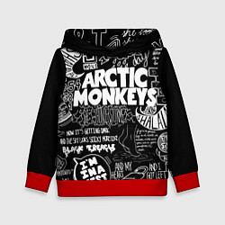 Толстовка-худи детская Arctic Monkeys: I'm in a Vest, цвет: 3D-красный