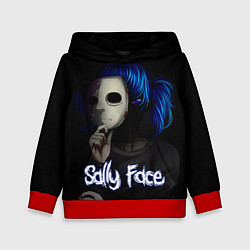 Толстовка-худи детская Sally Face: Dark Mask, цвет: 3D-красный