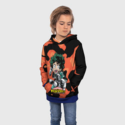 Толстовка-худи детская My Hero Academia, цвет: 3D-синий — фото 2