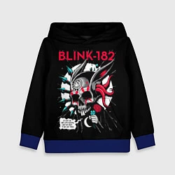 Толстовка-худи детская Blink-182: Death Punk, цвет: 3D-синий