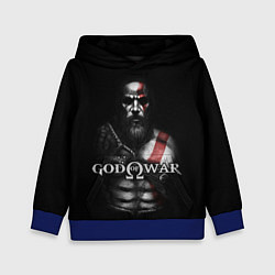 Толстовка-худи детская God of War, цвет: 3D-синий