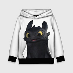 Толстовка-худи детская Черная фурия, цвет: 3D-черный