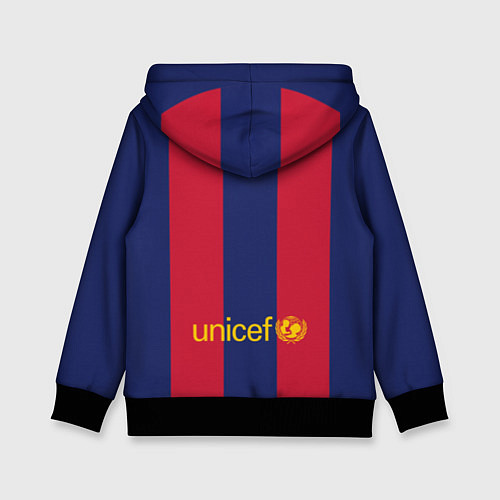 Детская толстовка Barcelona home v2 19-20 / 3D-Черный – фото 2