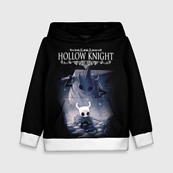 Толстовка-худи детская Hollow Knight, цвет: 3D-белый