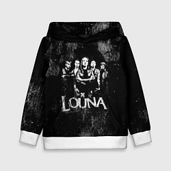 Толстовка-худи детская Louna, цвет: 3D-белый