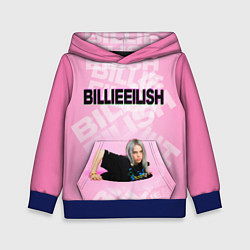 Детская толстовка Billie Eilish: Pink Mood