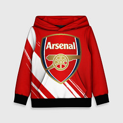 Толстовка-худи детская Arsenal, цвет: 3D-черный