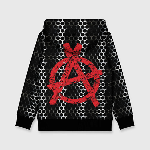 Детская толстовка Князь Анархия спина / 3D-Черный – фото 2